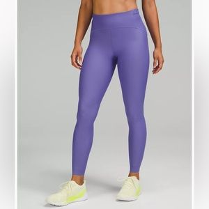 NWT Lululemon 28” high rise running leggings